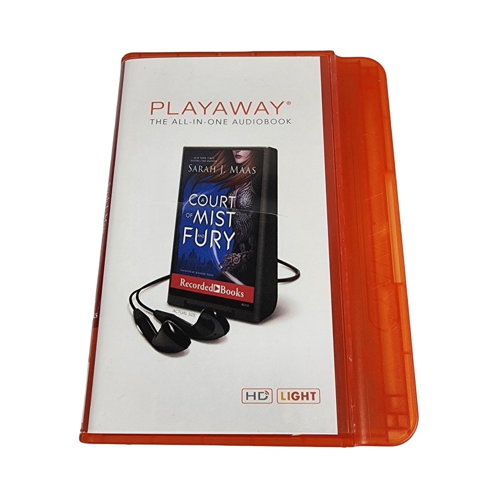 Sarah J Maas A Court of Mist and Fury Playaway‎ Audiobook ACOTAR Jennifer Ikeda
